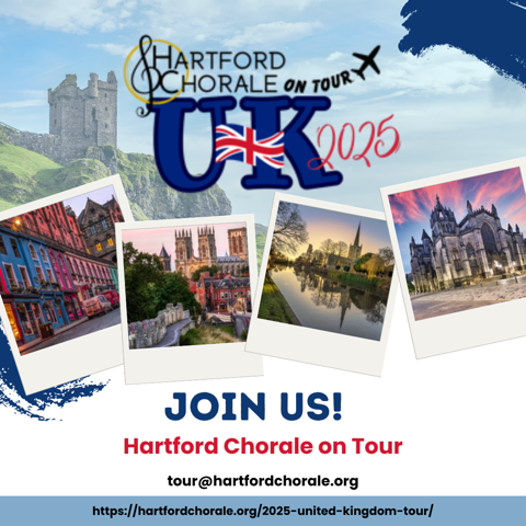 join us - hartford chorale on tour to the UK